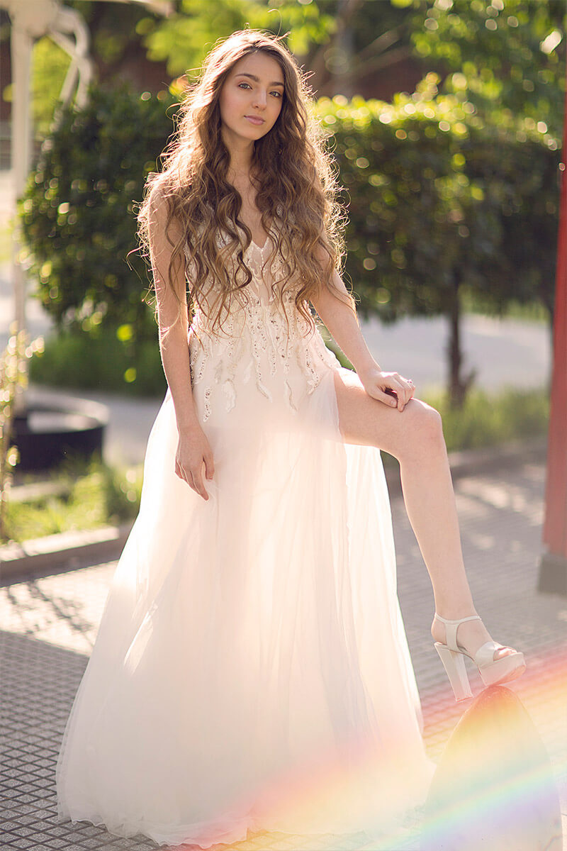 diseños vestidos largos elegantes